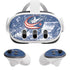 NHL Columbus Blue Jackets Frozen Meta Quest 3 Skin