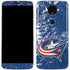 NHL Columbus Blue Jackets Frozen Moto E5 Plus Skin