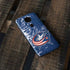 NHL Columbus Blue Jackets Frozen Moto E5 Plus Skin