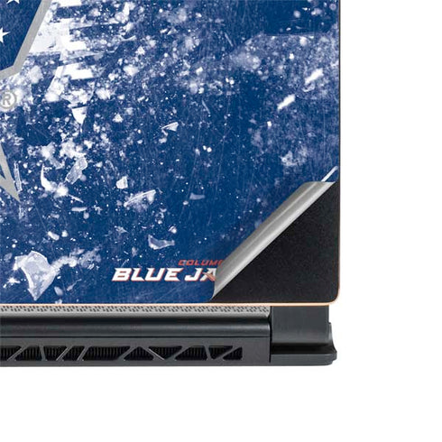 NHL Columbus Blue Jackets Frozen MSI GS65 Stealth Laptop Skin