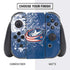 NHL Columbus Blue Jackets Frozen Nintendo Switch Bundle Skin