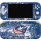 NHL Columbus Blue Jackets Frozen Nintendo Switch Lite Skin