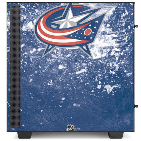 NHL Columbus Blue Jackets Frozen NZXT H510 Compact ATX Mid-Tower Case Skin