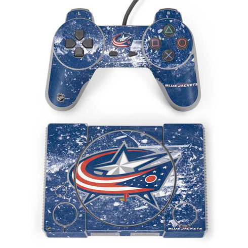 NHL Columbus Blue Jackets Frozen PlayStation Classic Bundle Skin