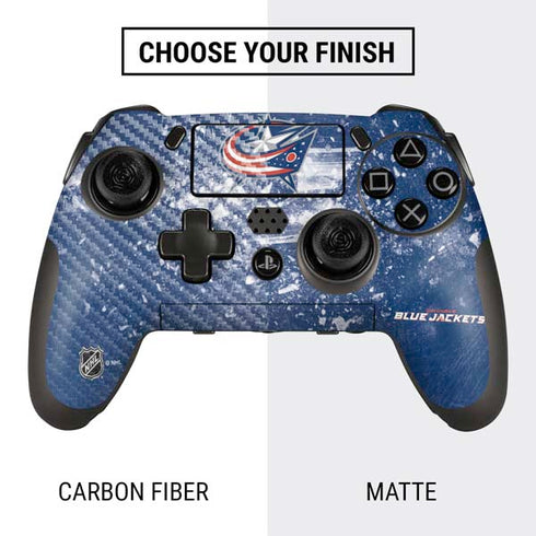 NHL Columbus Blue Jackets Frozen PlayStation Scuf Vantage 2 Controller Skin