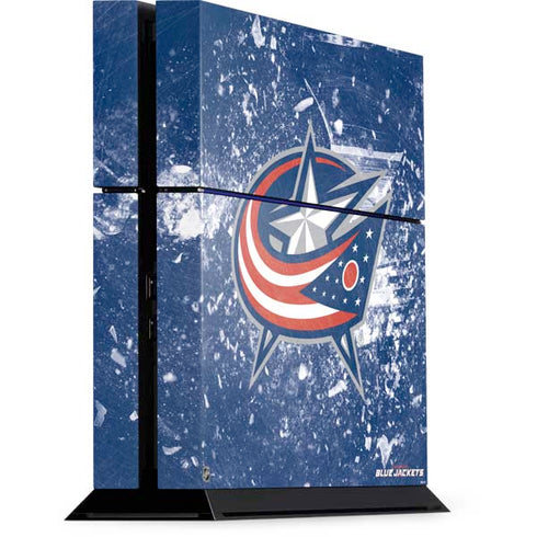 NHL Columbus Blue Jackets Frozen PS4 Console Skin