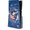 NHL Columbus Blue Jackets Frozen PS5 Slim Disk Console Skin