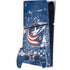 NHL Columbus Blue Jackets Frozen PS5 Slim Digital Edition Bundle Skin