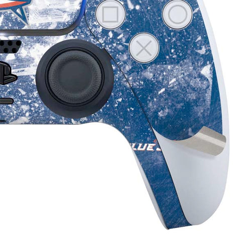 NHL Columbus Blue Jackets Frozen PS5 Slim Digital Edition Bundle Skin