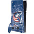 NHL Columbus Blue Jackets Frozen PS5 Slim Digital Edition Console Skin