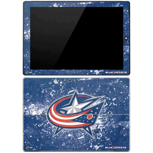 NHL Columbus Blue Jackets Frozen Surface Pro 3 Skin