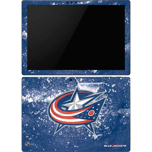 NHL Columbus Blue Jackets Frozen Surface Pro 6 Skin