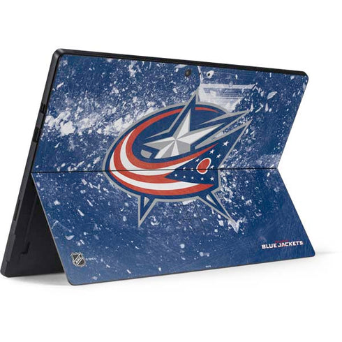 NHL Columbus Blue Jackets Frozen Surface Pro 6 Skin