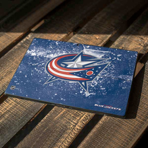 NHL Columbus Blue Jackets Frozen Surface Pro 6 Skin