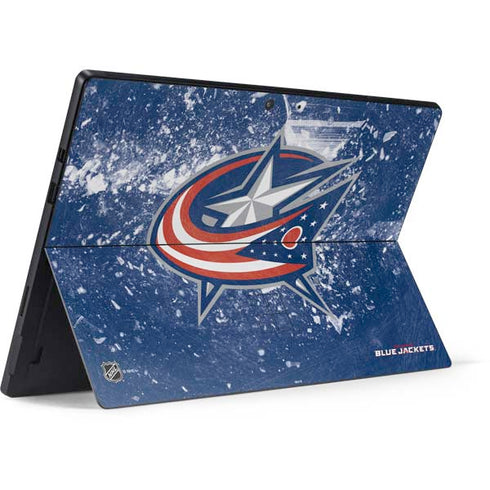 NHL Columbus Blue Jackets Frozen Surface Pro 7 Skin