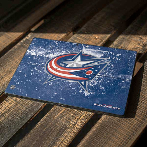 NHL Columbus Blue Jackets Frozen Surface Pro 7 Skin
