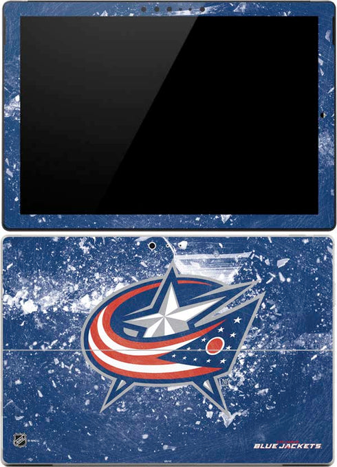 NHL Columbus Blue Jackets Frozen Surface Pro (2017) Skin