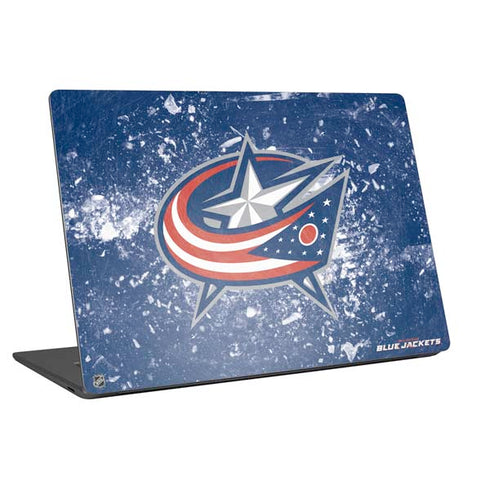 NHL Columbus Blue Jackets Frozen Universal Laptop 16in (13 x 9.4in) Skin