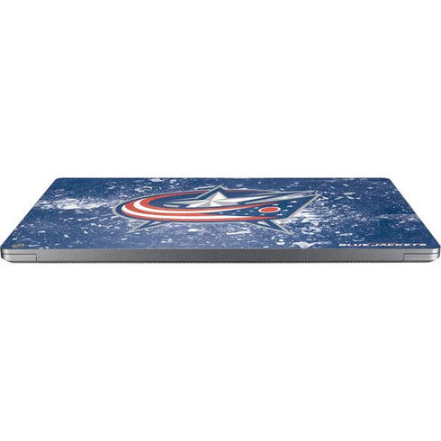 NHL Columbus Blue Jackets Frozen Universal Laptop 16in (13 x 9.4in) Skin