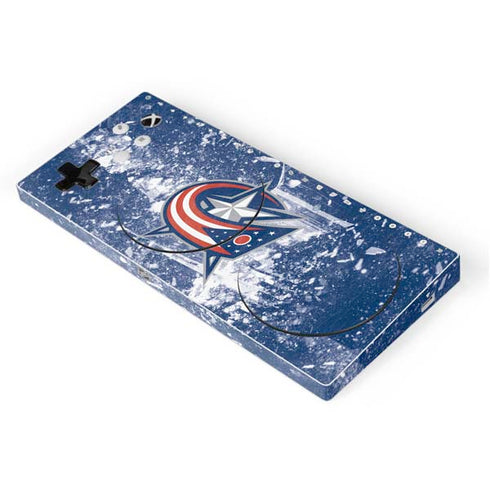 NHL Columbus Blue Jackets Frozen Xbox Adaptive Controller Skin