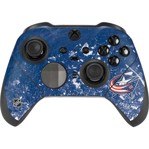 NHL Columbus Blue Jackets Frozen Xbox Elite Wireless Controller Series 2 Skin