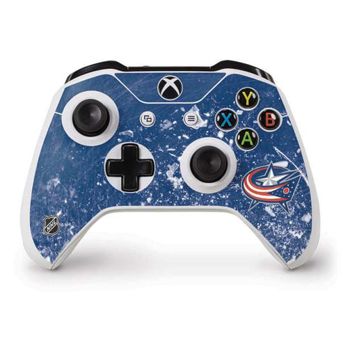NHL Columbus Blue Jackets Frozen Xbox One S Controller Skin