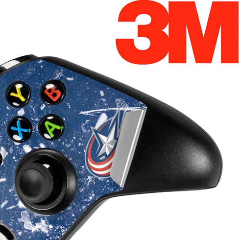 NHL Columbus Blue Jackets Frozen Xbox One X Controller Skin