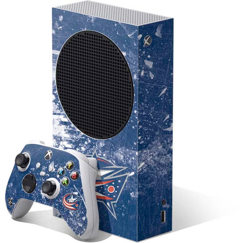 NHL Columbus Blue Jackets Frozen Xbox Series S Bundle Skin