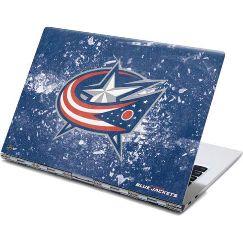 NHL Columbus Blue Jackets Frozen Yoga 910 2-in-1 14in Touch-Screen Skin