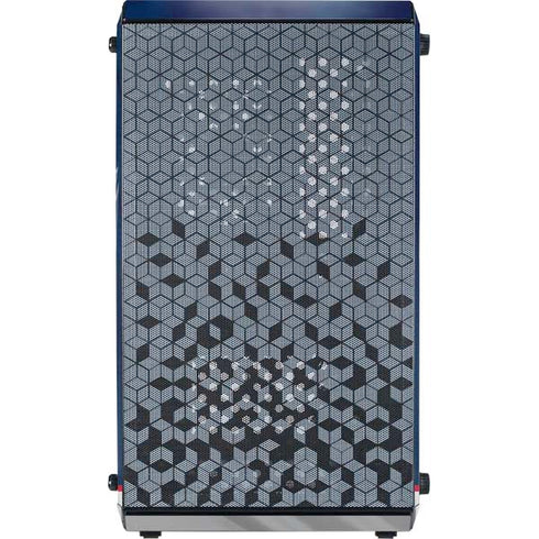 NHL Columbus Blue Jackets Jersey Cooler Master MasterBox Q300L Mini Tower Skin