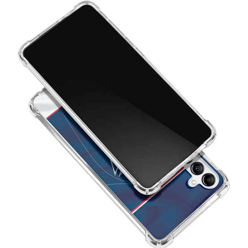 NHL Columbus Blue Jackets Jersey Galaxy A15 5G Clear Case