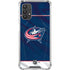 NHL Columbus Blue Jackets Jersey Galaxy A32 5G Clear Case