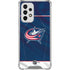 NHL Columbus Blue Jackets Jersey Galaxy A53 5G Clear Case