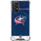 NHL Columbus Blue Jackets Jersey Galaxy A72 5G Clear Case