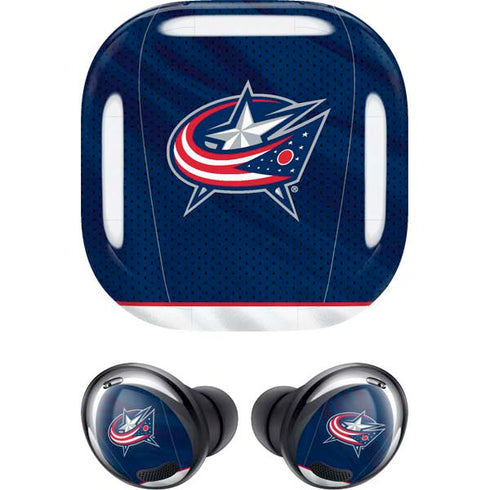 NHL Columbus Blue Jackets Jersey Galaxy Buds Pro Skin
