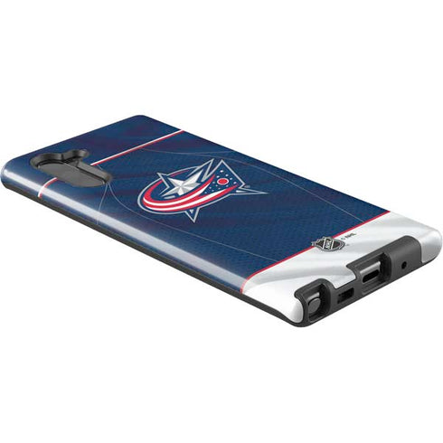 NHL Columbus Blue Jackets Jersey Galaxy Note 10 Pro Case