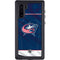 NHL Columbus Blue Jackets Jersey Galaxy Note 10 Waterproof Case