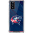 NHL Columbus Blue Jackets Jersey Galaxy Note20 5G Clear Case