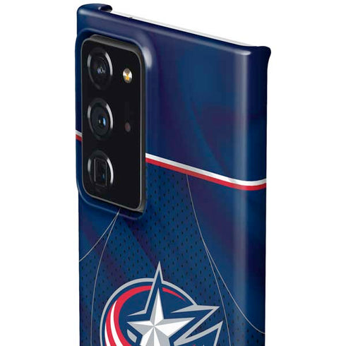 NHL Columbus Blue Jackets Jersey Galaxy Note20 Ultra 5G Lite Case