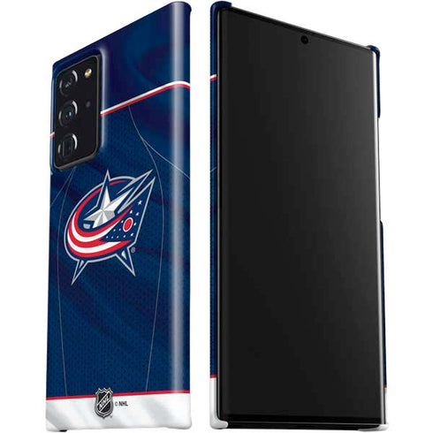 NHL Columbus Blue Jackets Jersey Galaxy Note20 Ultra 5G Lite Case