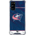 NHL Columbus Blue Jackets Jersey Galaxy S20 FE Clear Case