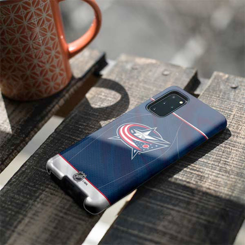 NHL Columbus Blue Jackets Jersey Galaxy S20 Plus Pro Case
