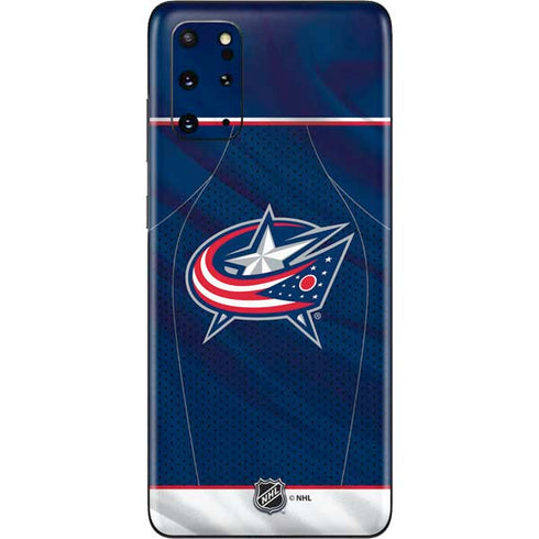NHL Columbus Blue Jackets Jersey Galaxy S20 Plus Skin