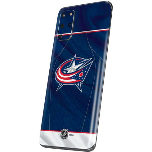 NHL Columbus Blue Jackets Jersey Galaxy S20 Plus Skin