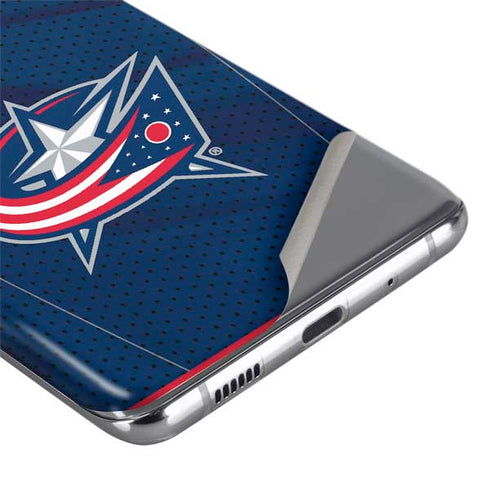 NHL Columbus Blue Jackets Jersey Galaxy S20 Ultra 5G Skin