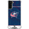 NHL Columbus Blue Jackets Jersey Galaxy S21 FE Clear Case