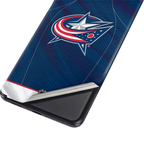 NHL Columbus Blue Jackets Jersey Galaxy S21 Plus 5G Skin