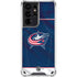 NHL Columbus Blue Jackets Jersey Galaxy S21 Ultra 5G Clear Case