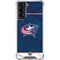 NHL Columbus Blue Jackets Jersey Galaxy S22 Clear Case