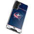 NHL Columbus Blue Jackets Jersey Galaxy S22 Plus Clear Case